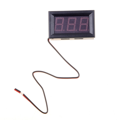 Red 0.56'' Digital Voltmeter calibrate reading  DC 5-120V Red Green Blue LED display voltage meter