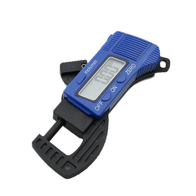 0-12.7mm Jewelry LCD Screen Micrometer Caliper Carbon Fiber Paper Digital Electronic Tool Horizontal Thickness Gauge Mini