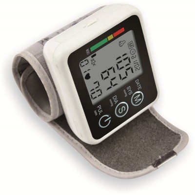 New Health Care Germany Chip Automatic Wrist Digital Blood Pressure Monitor Tonometer Meter for Measuring And Pulse Rate