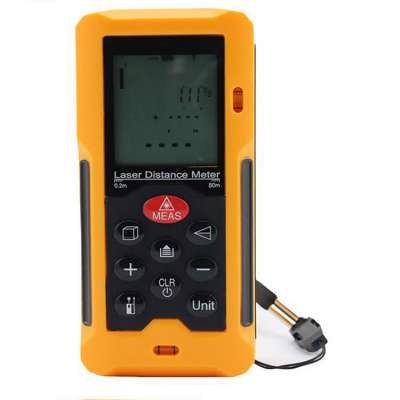 Laser Rangefinder 80m 262f Laser Distance Meter Measurer HT-80