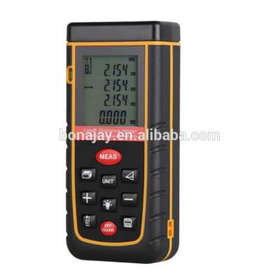 0.05 to 80m (0.16 to 262ft) Hand-held Laser Distance Meter