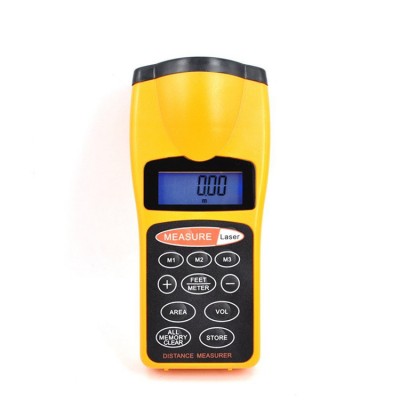 60ft LCD Ultrasonic Distance Laser Pointer Measurer Ultrasonic Diastimeter