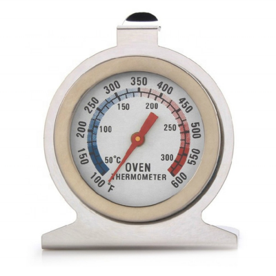 Food Meat Temperature Stand Up Dial Oven Thermometer Stainless Steel Gauge Gage Large Diameter Dial Kitchen Baking Supplies